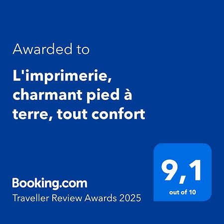 L'Imprimerie, Charmant Pied A Terre Independant Rennes Zewnętrze zdjęcie